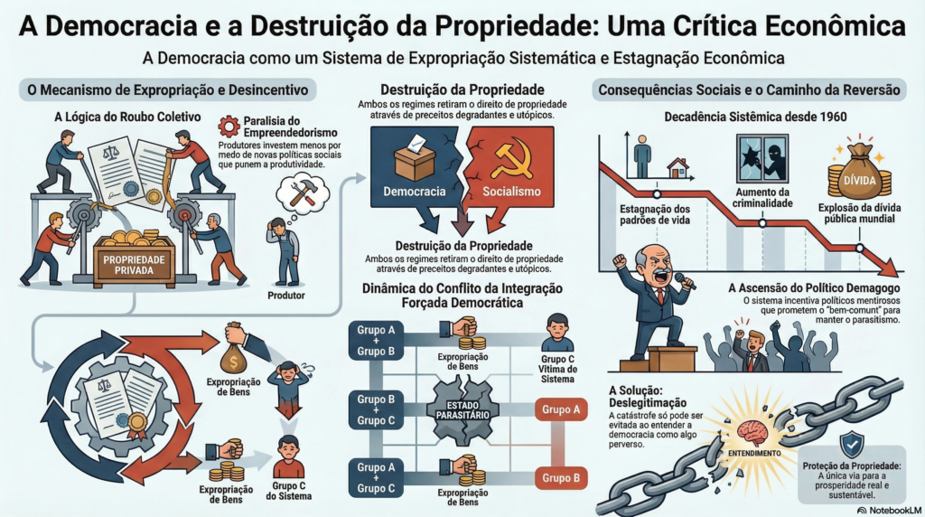 resumo democracia o deus que falhou capitulo 4 destruição de propriedade