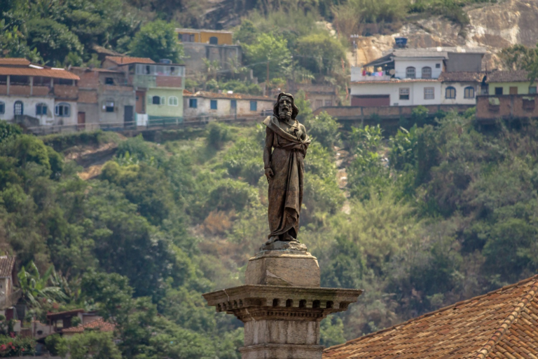 Escultura de Tiradentes, localizada em Ouro Preto/MG